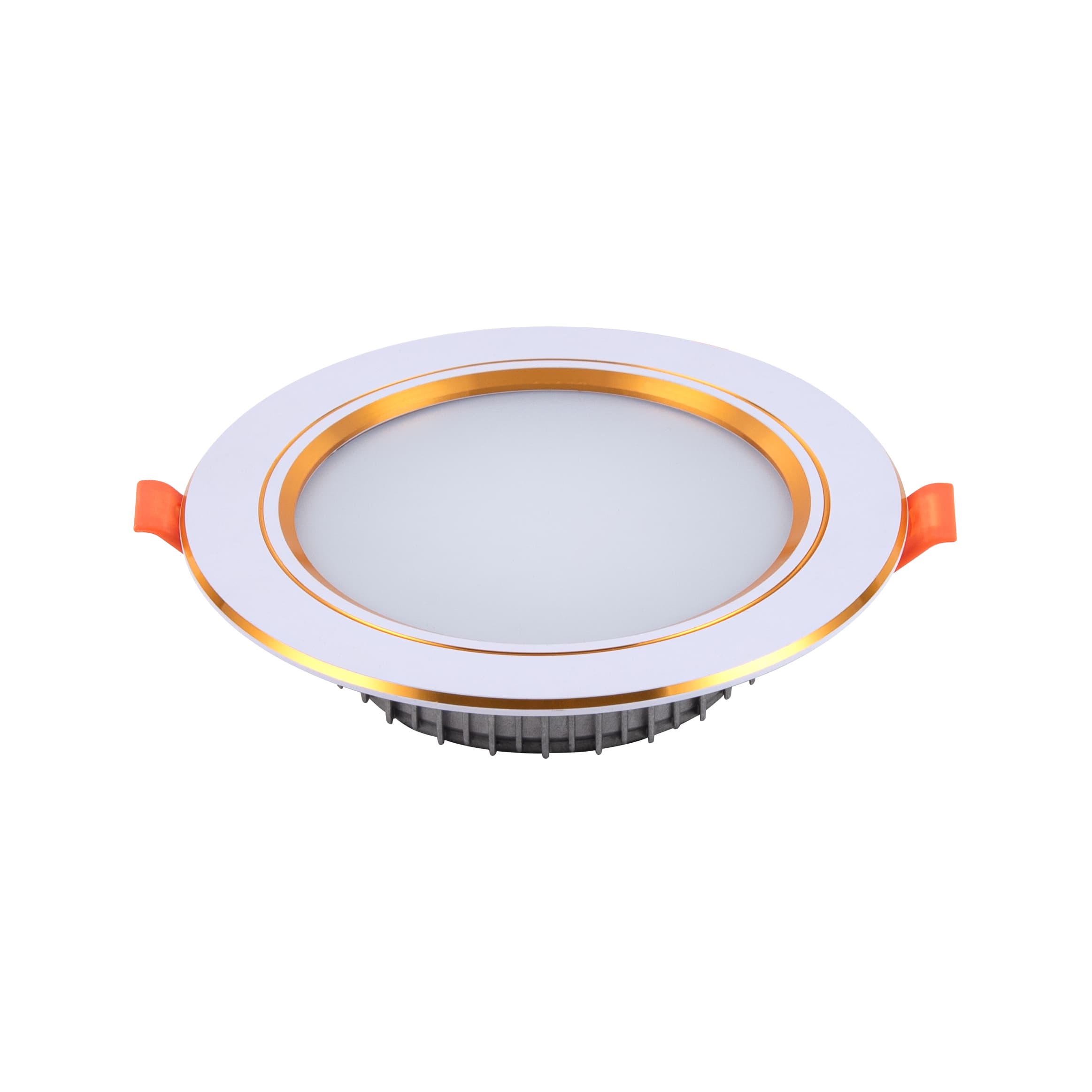 7W Moderne eenvoud Ronde Gouden LED Inbouw plafond downlight Spotlights