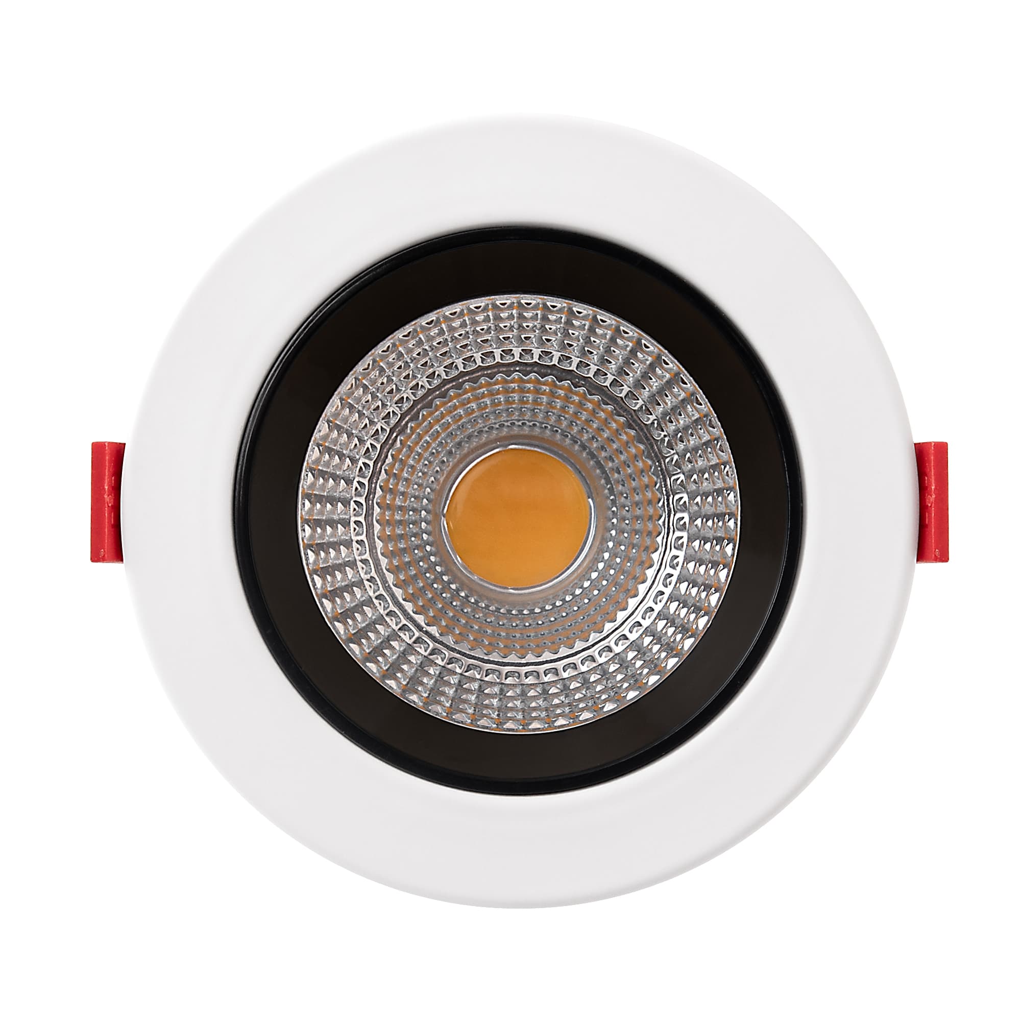 Ronde vorm inbouw LED DCOB downlight Fe